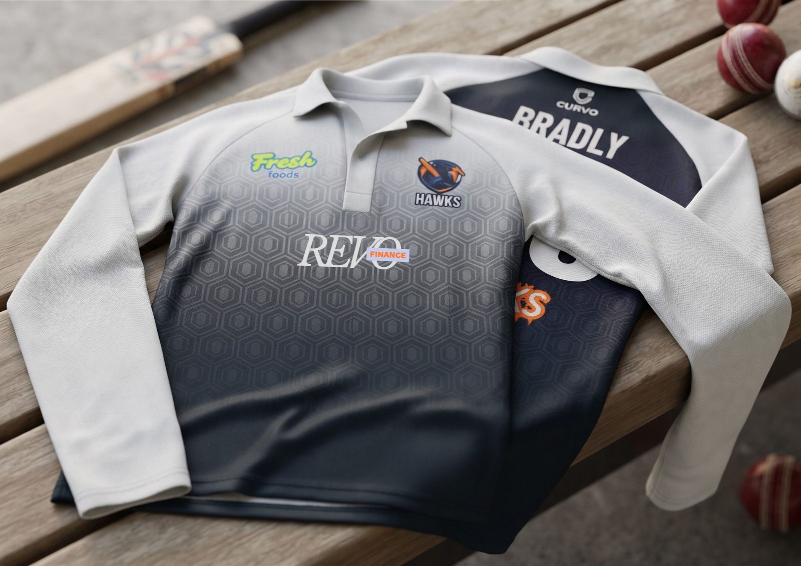 Finished Curvo cricket kit produced from the design spec
